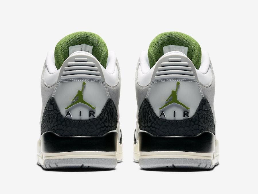 Men's Air Jordan 3 Retro Chlorophyll Shoes