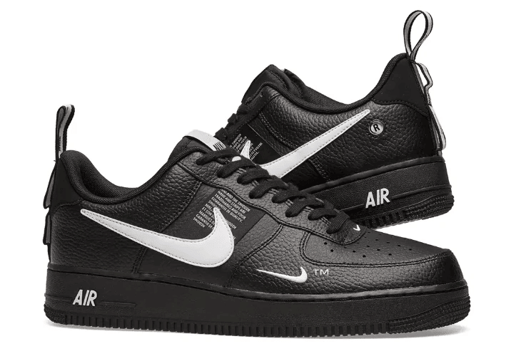 Men's Air Force 1 '07 LV8 Utility Low Black Shoes