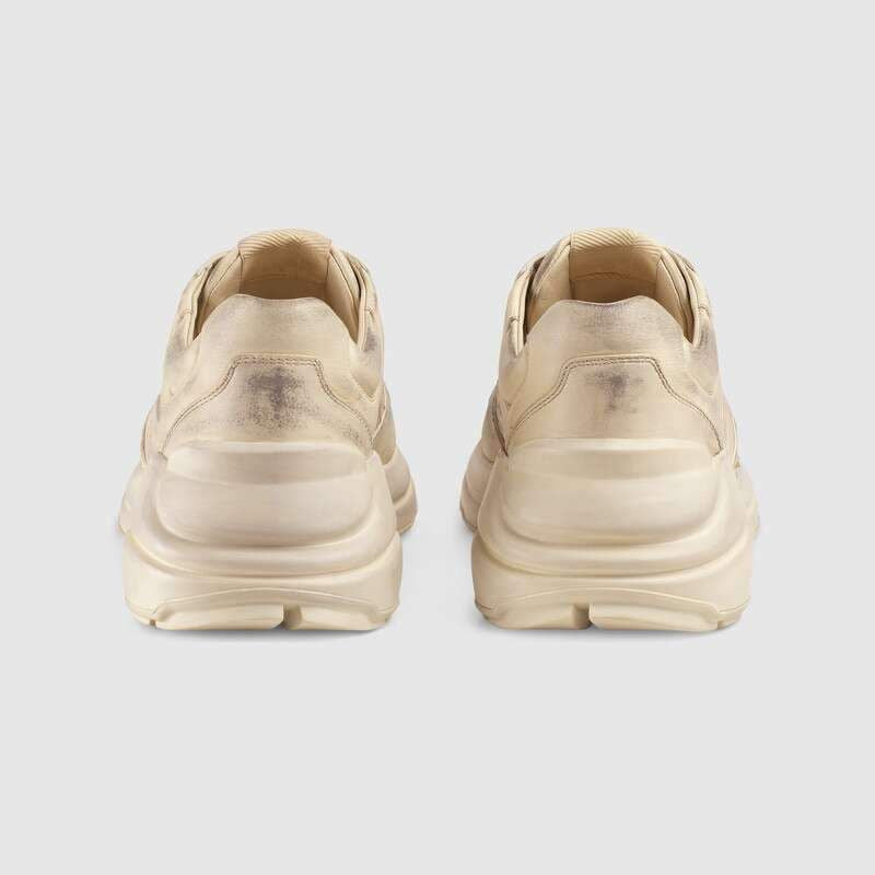 Men's Gucci Rhyton Leather Sneaker Shoes