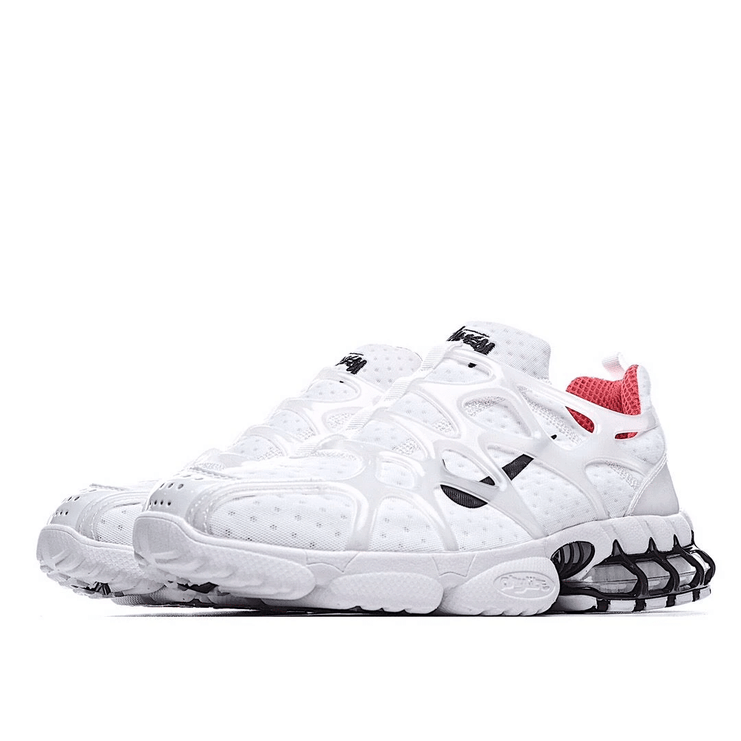 Men's Air Zoom Spiridon Cage 2 Stussy Fossil Shoes A8