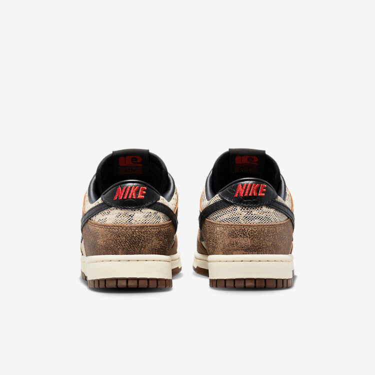 Men's Nike Dunk Low Black-Ale Brown Shoes