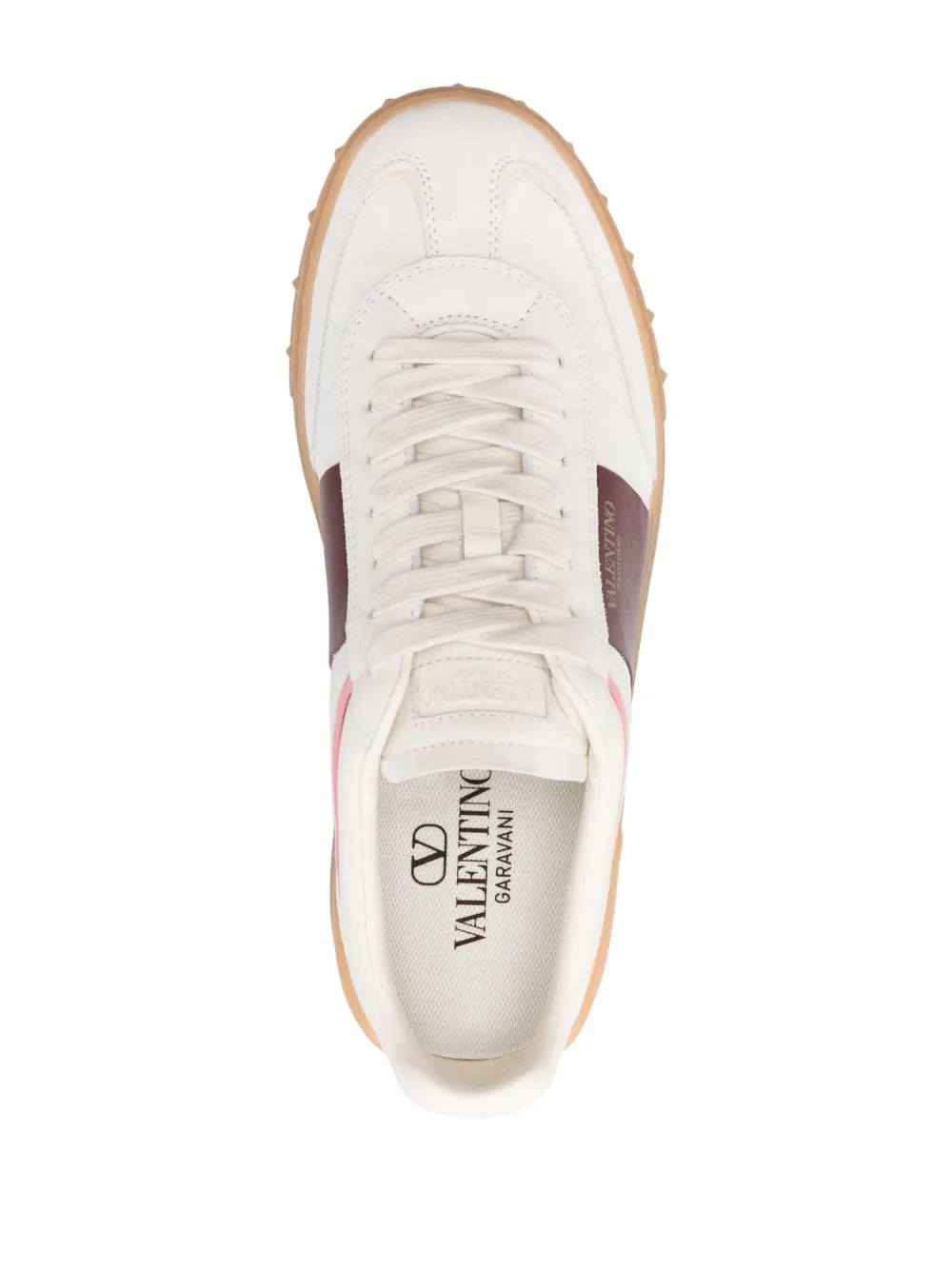 Men's Valentino Garavani Upvillage Low-Top White Multicolor Sneakers