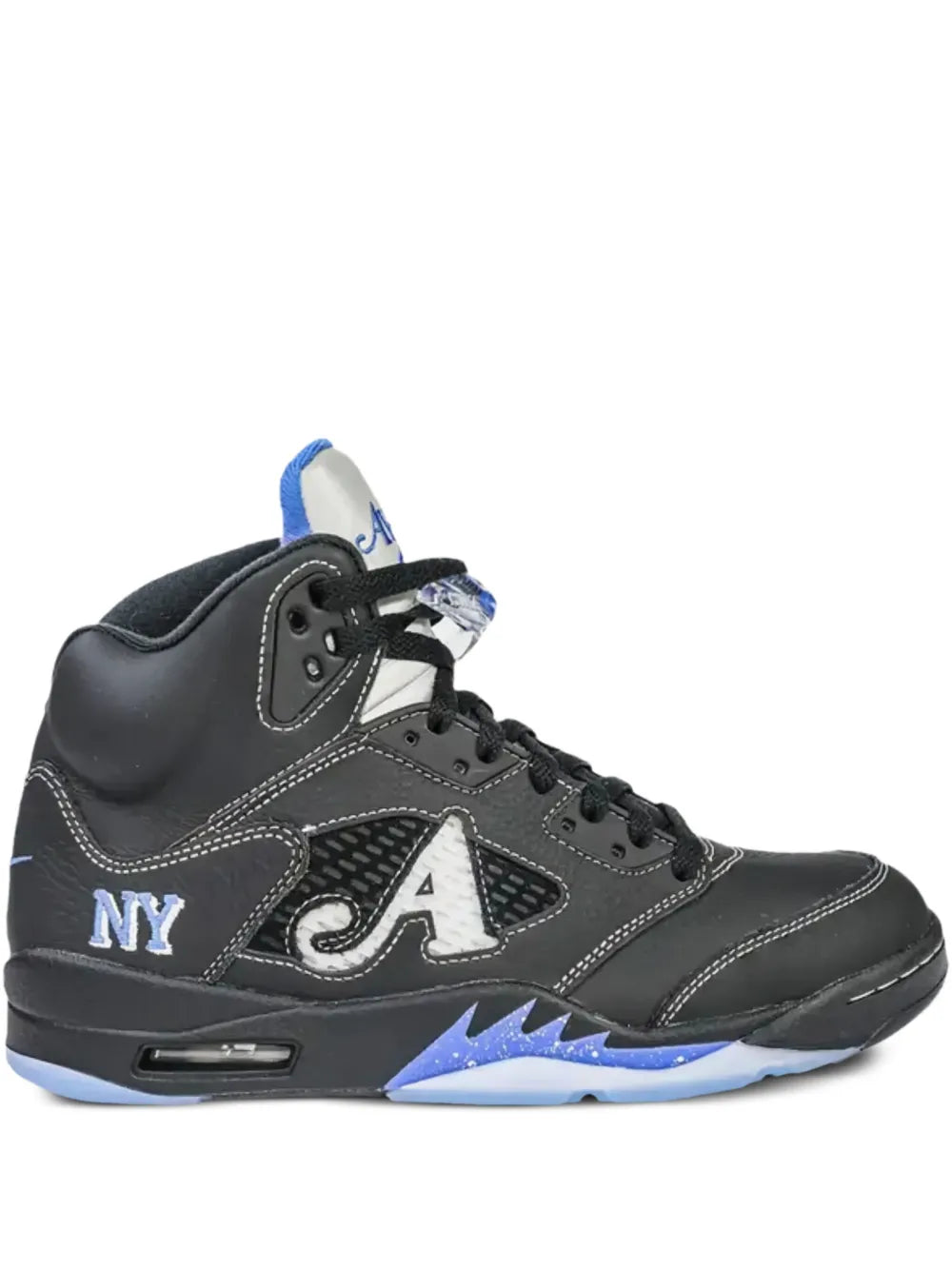 Men's Nike Air Jordan 5 Retro Black Shoes