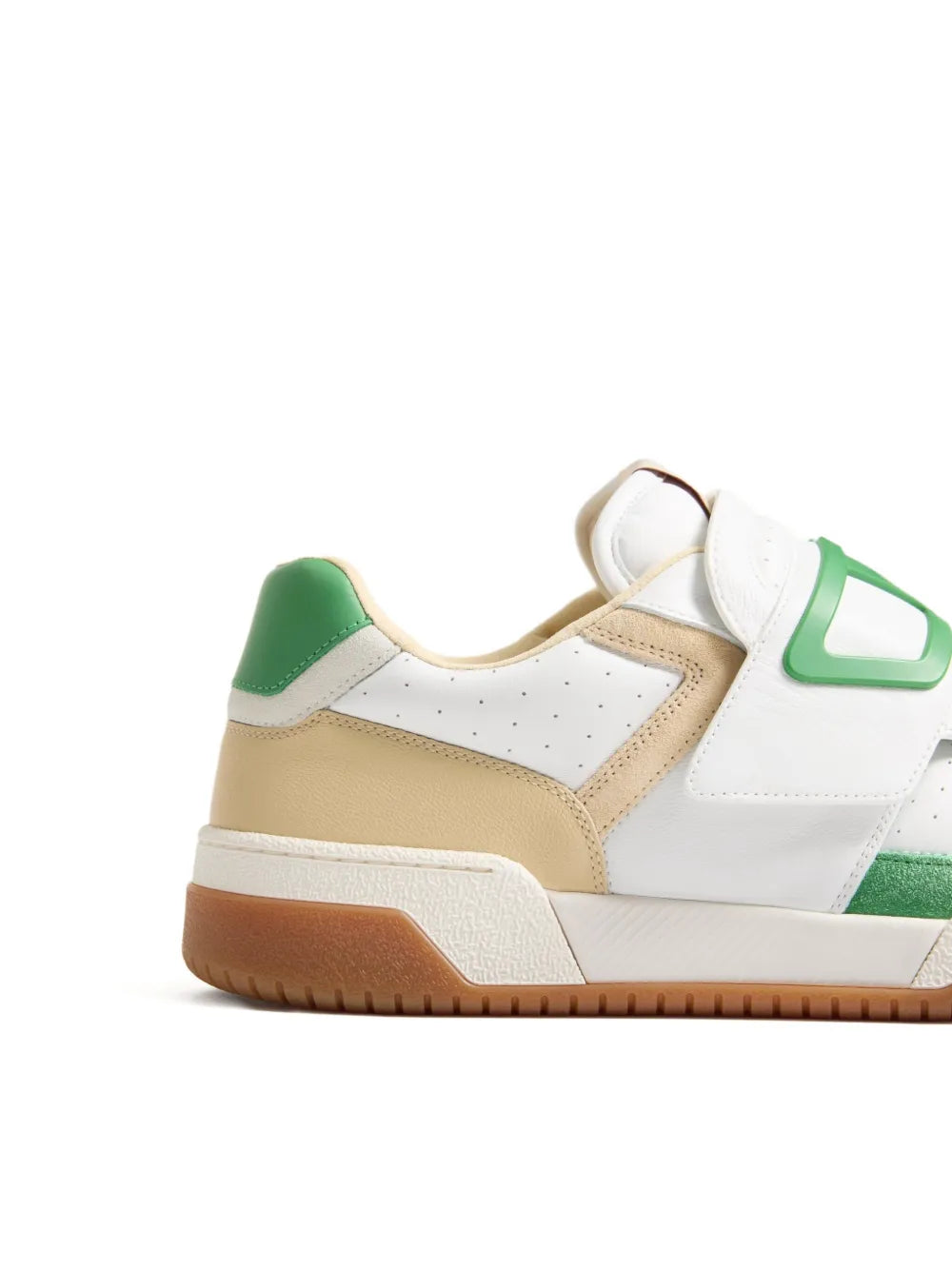 Men's Valentino Garavani Joie De Jouer White Green Sneakers