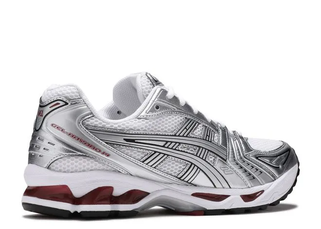 Men's Asics Gel Kayano 14 'Pure Silver Red' Shoes