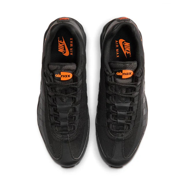 Men's Nike Air Max 95 Black Orange Shoes