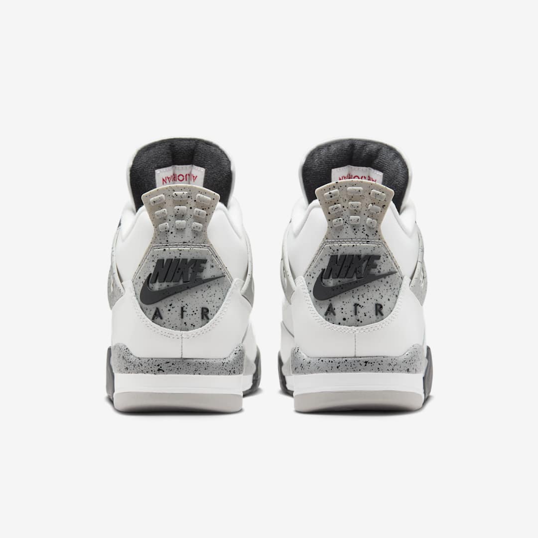 Men's Air Jordan 4 'White Cement' Shoes