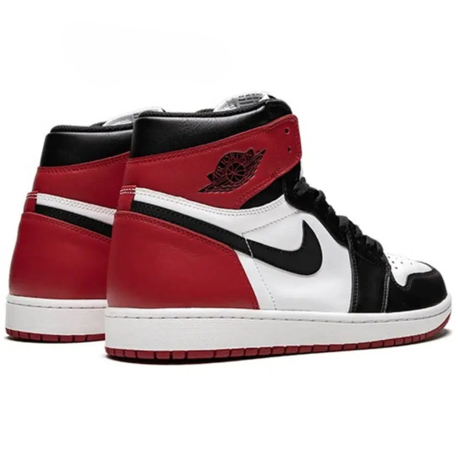 Men's Air Jordan 1 High 'Black Toe’ Shoes