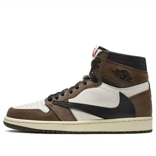 Men's Travis Scott x Air Jordan 1 Retro High OG ‘Mocha' Shoes