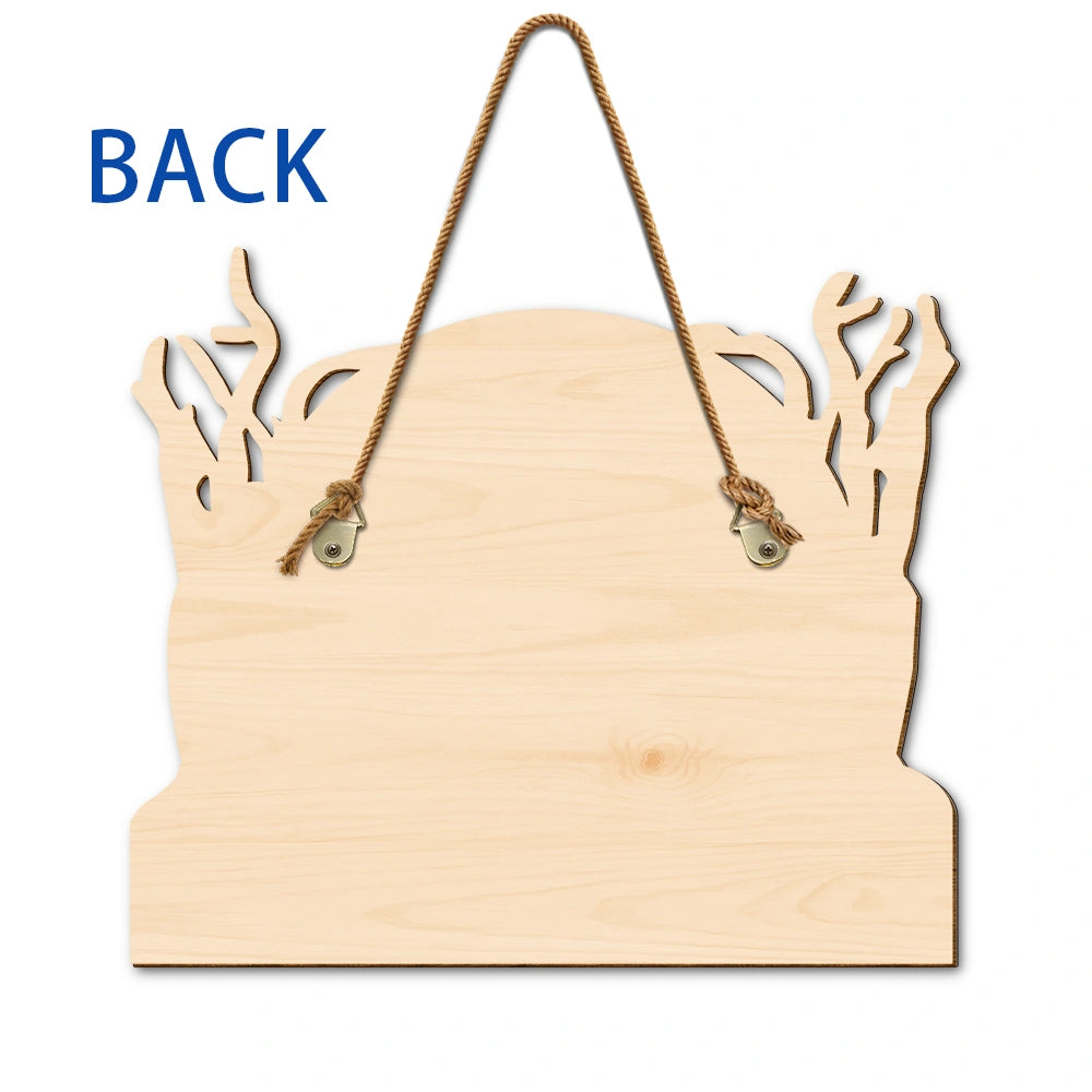 Happy Meowloween Halloween Pets - Personalized Custom Shaped Wood Sign