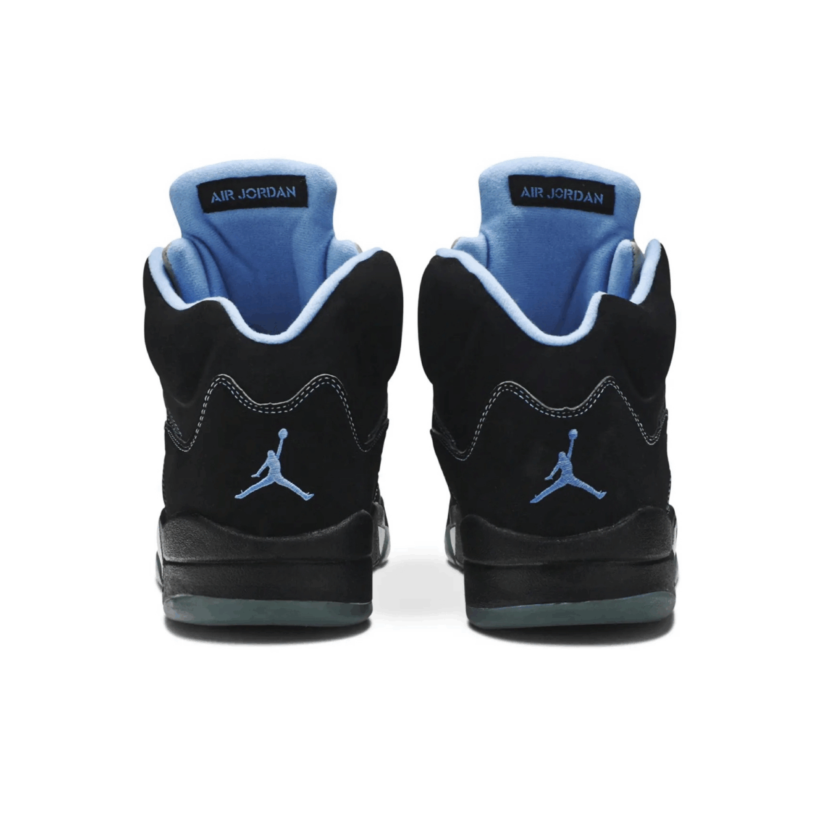 Men's Air Jordan 5 'Black University Blue' Shoes