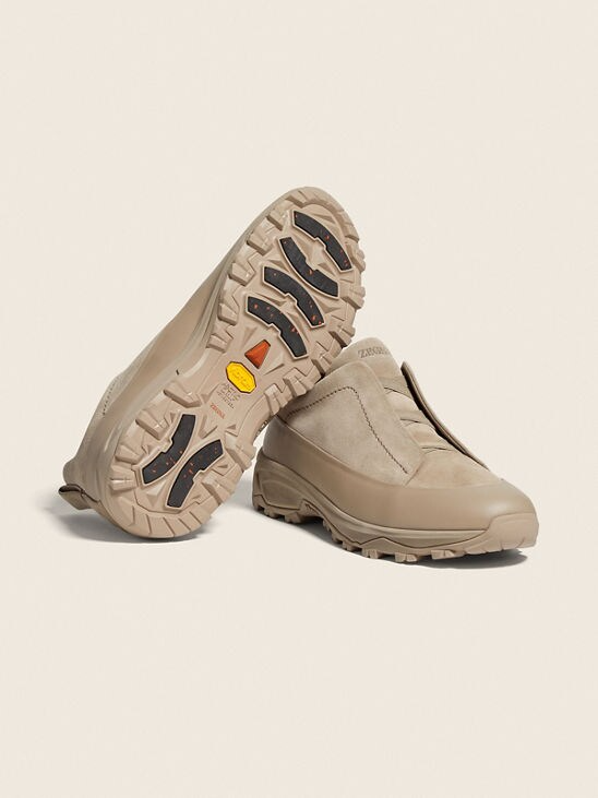 Men's Zegna Triple Stitch™ Monte Light Taupe Sneakers