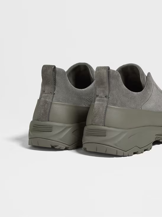 Men's Zegna Triple Stitch™ Monte Grey Sneakers