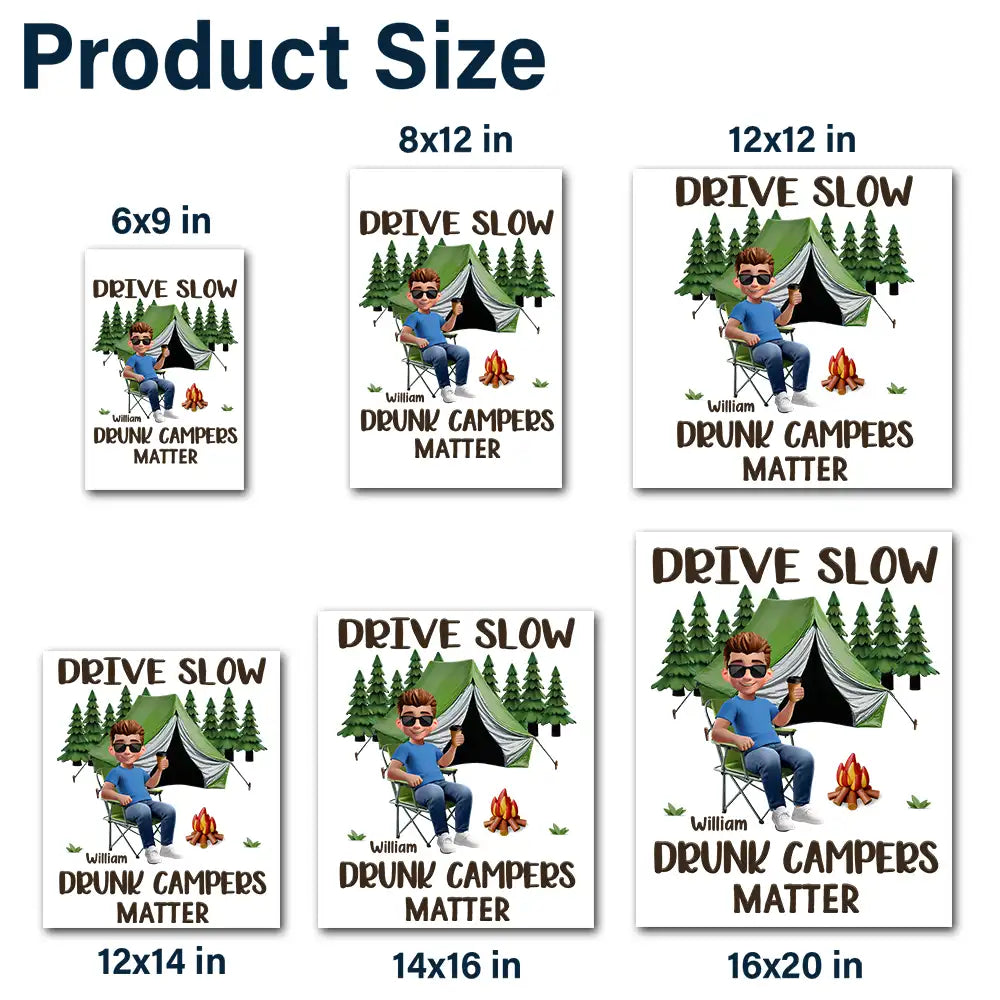 Making Memories One Campsite At A Time - Personalized Decor Decal