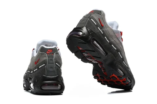 Men's UNDEFEATED x Nike Air Max 95 Fire Red Tokyo Bright Crimson Shoes