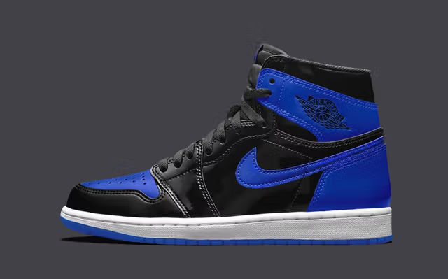 Men's Air Jordan 1 High 'Patent Royal’ Shoes
