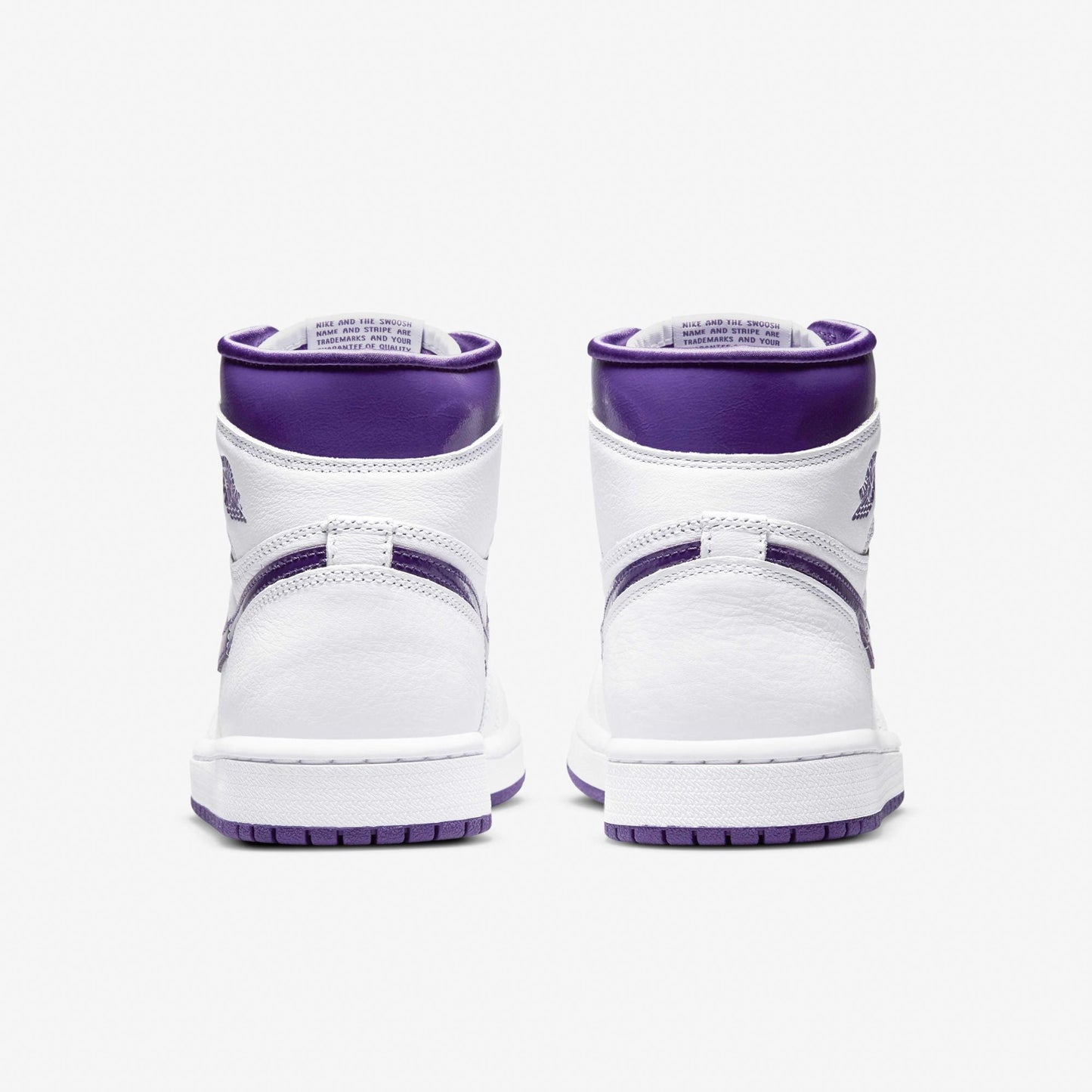 Men's Air Jordan 1 High 'Metallic Court Purple’ Shoes