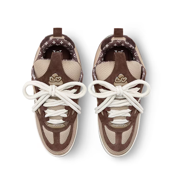 Men's Louis Vuitton Trainer Marron Sneakers