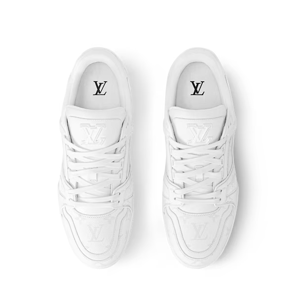 Men's Louis Vuitton Trainer White Sneakers
