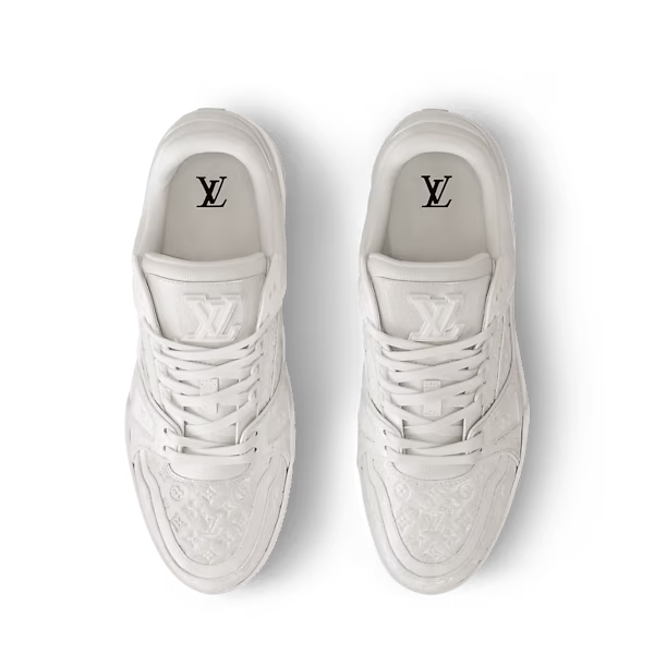 Men's Louis Vuitton Trainer White Sneakers