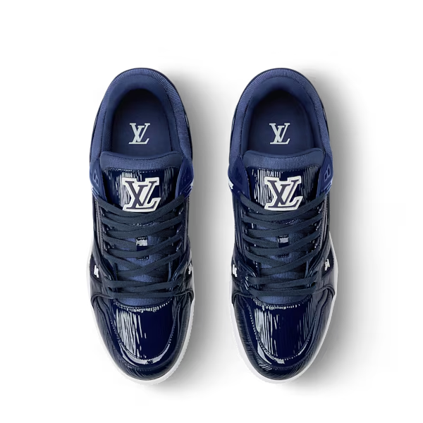 Men's Louis Vuitton Trainer Marine Sneakers