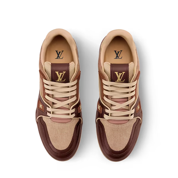 Men's Louis Vuitton Trainer Brown Sneakers