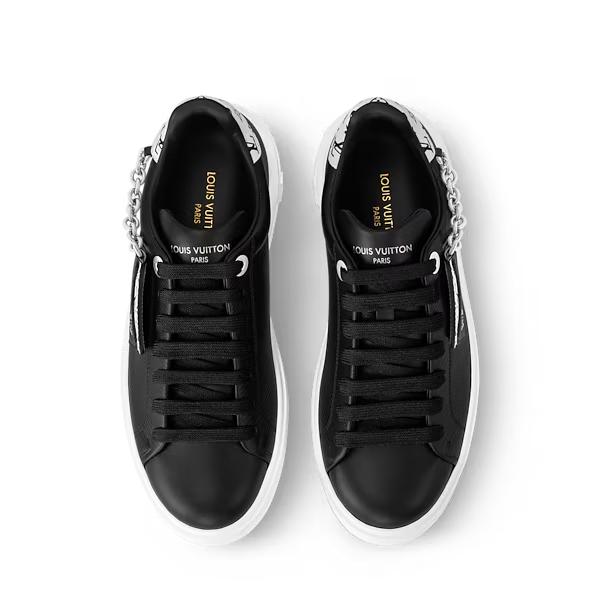 Men's Louis Vuitton Time Out Black Sneakers