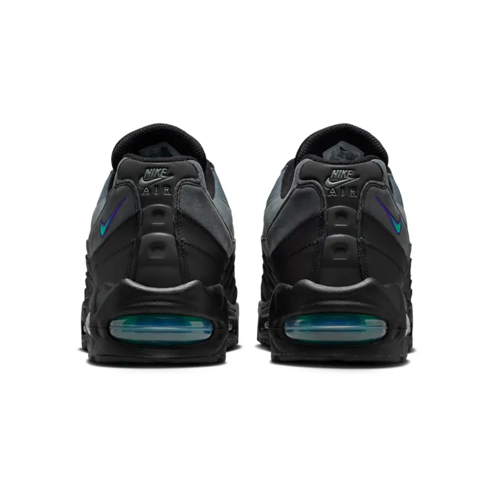 Men's Nike Air Max 95 Black Grape Shoes