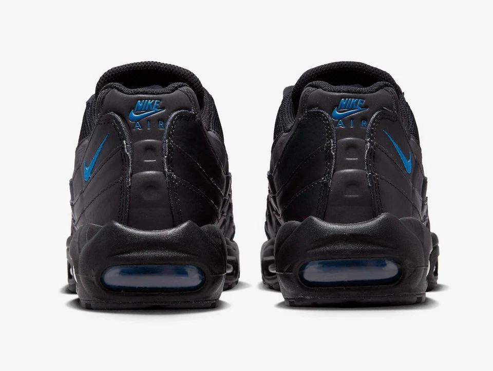 Men's Nike Air Max 95 Black-Blue Shoes