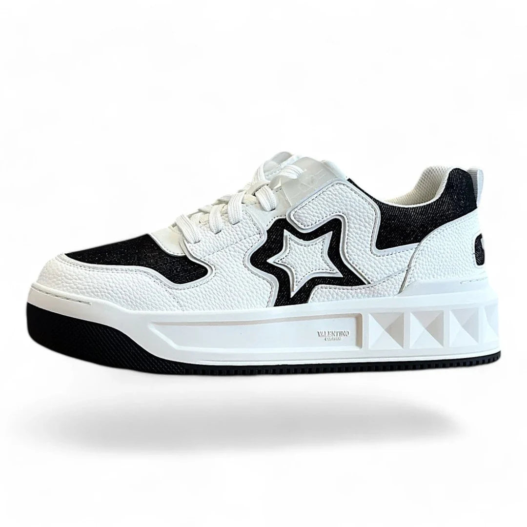 Men's Valentino Garavani VL7N Black And White Sneakers