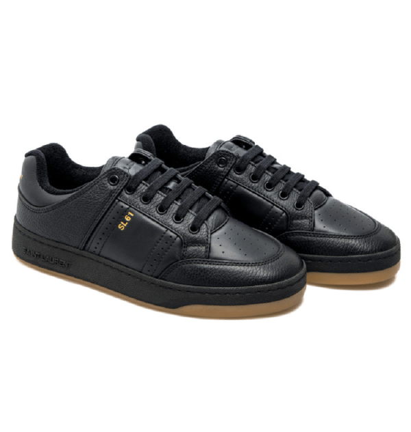 Men's Saint Laurent Low Top Black Sneakers