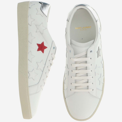 Men's Saint Laurent Court Classic SL06 White Sneakers