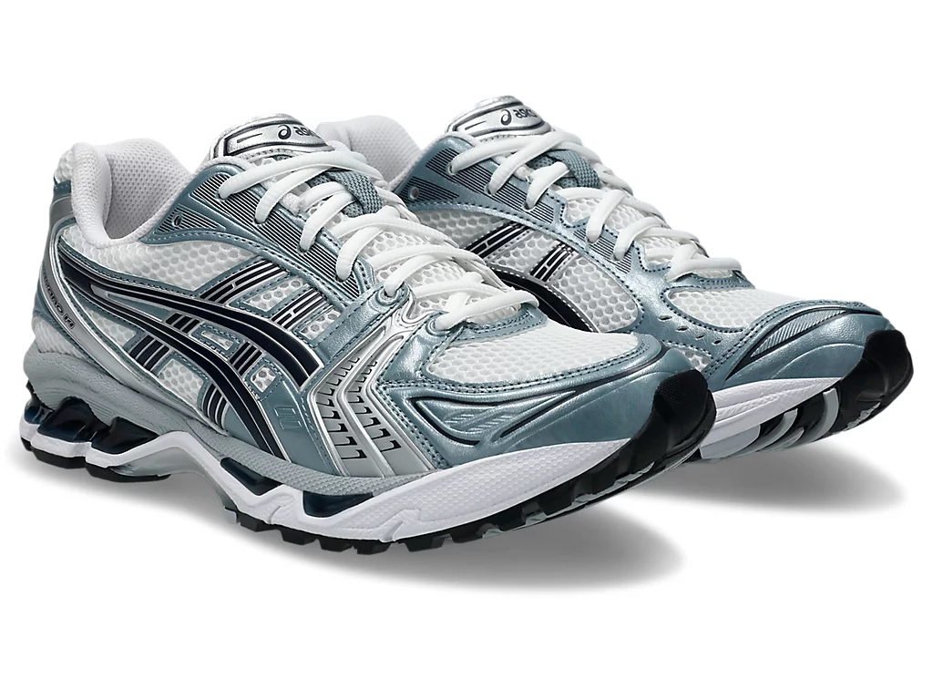 Men's  Asics Gel Kayano 14 'White FJord Grey' Shoes