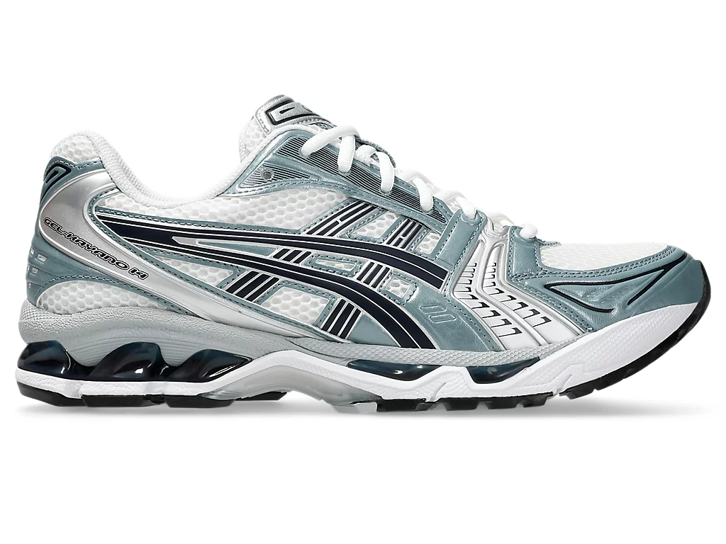 Men's  Asics Gel Kayano 14 'White FJord Grey' Shoes