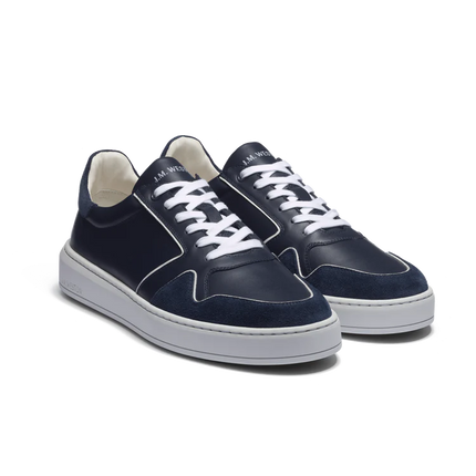 Men's Basket On Time Oxford Navy Sneakers