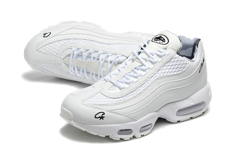 Men's Nike Air Max 95 Corteiz Essential Triple White Shoes