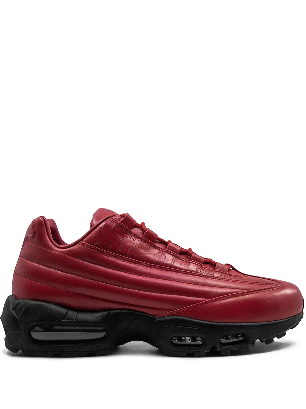 Men's Nike x Supreme Air Max 95 Lux Red Shoes