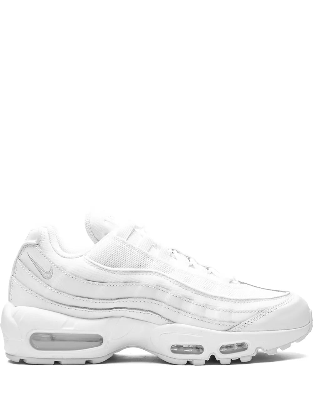 Men's  Nike Air Max 95 White Black Shoes
