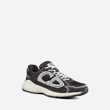 Men's Dior x Stone Island B30 Black Mesh Sneaker