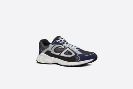 Men's Dior x Stone Island B30 Anthracite Gray Blue Sneaker
