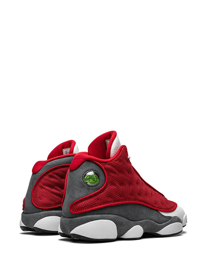 Men's Nike Air Jordan 13 Retro Red Grey White Shoes