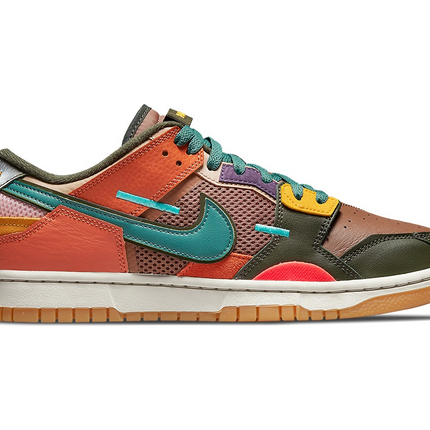 Men's Dunk Low Scrap Archeo Brown Shoes