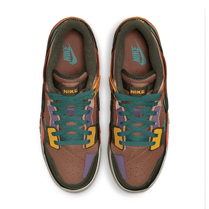 Men's Dunk Low Scrap Archeo Brown Shoes