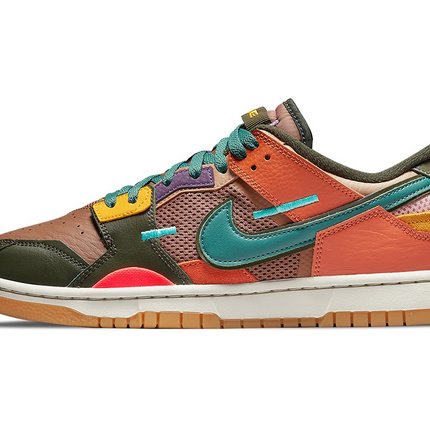 Men's Dunk Low Scrap Archeo Brown Shoes
