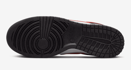 Men's Dunk Low Black White Red Shoes