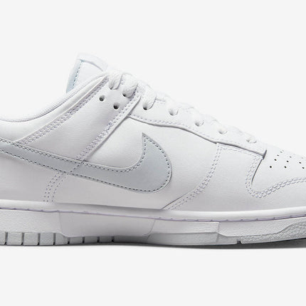 Men's Dunk Low White Pure Platinum Shoes