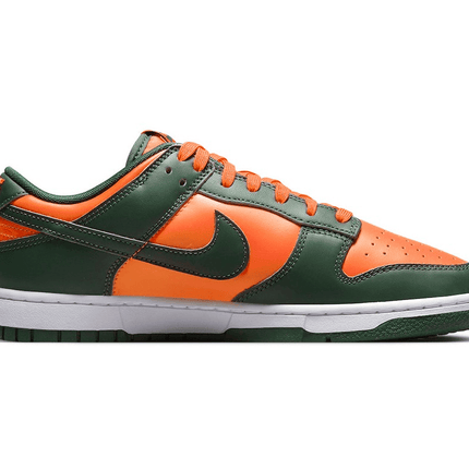 Men's Dunk Low Miami Hurricanes Shoes