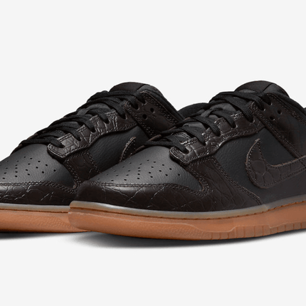 Men's SB Dunk Low Velvet Brown And Black Shoes