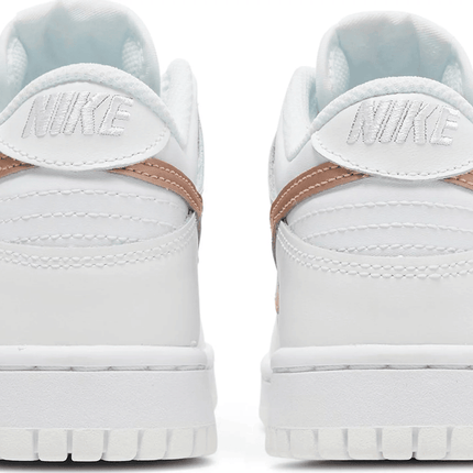 Men's Dunk Low GS White Metallic Red Bronze Shoes