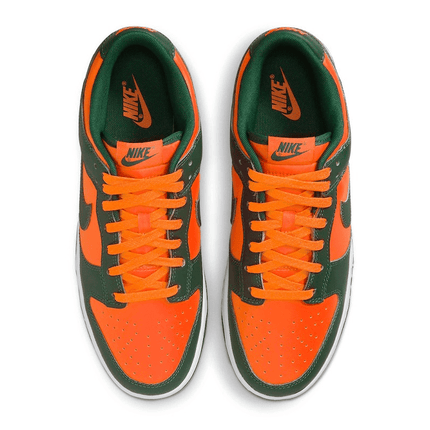 Men's Dunk Low Miami Hurricanes Shoes